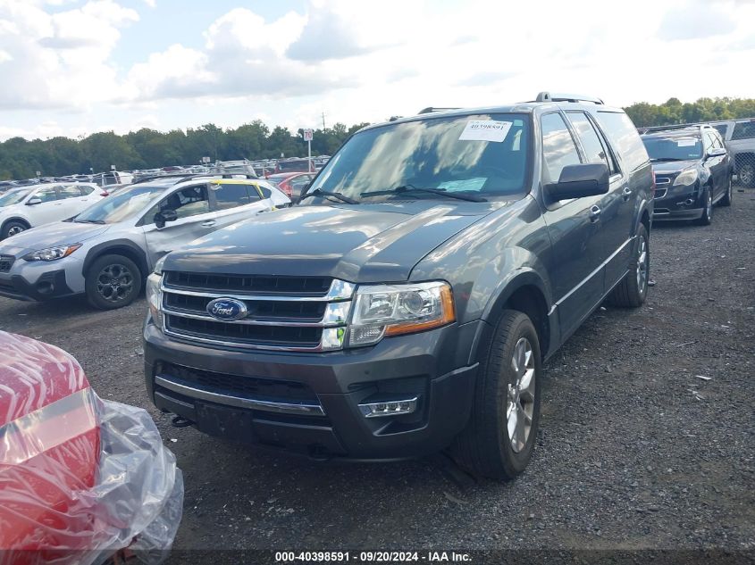 1FMJK2AT0FEF46467 2015 Ford Expedition El Limited