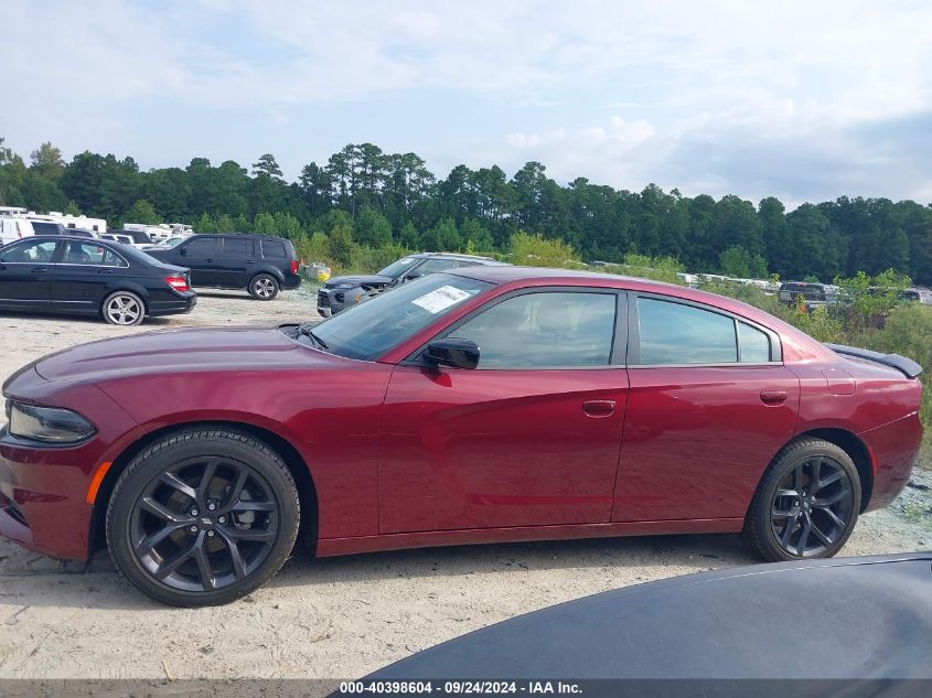 2022 Dodge Charger Sxt VIN: 2C3CDXBG4NH225131 Lot: 40398604