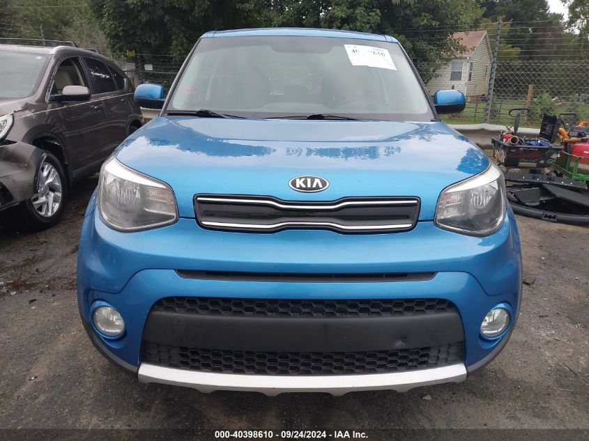 2018 Kia Soul + VIN: KNDJP3A54J7556249 Lot: 40398610