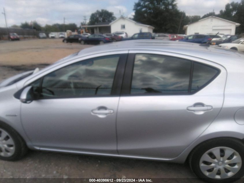 JTDKDTB33C1001812 2012 Toyota Prius C Three