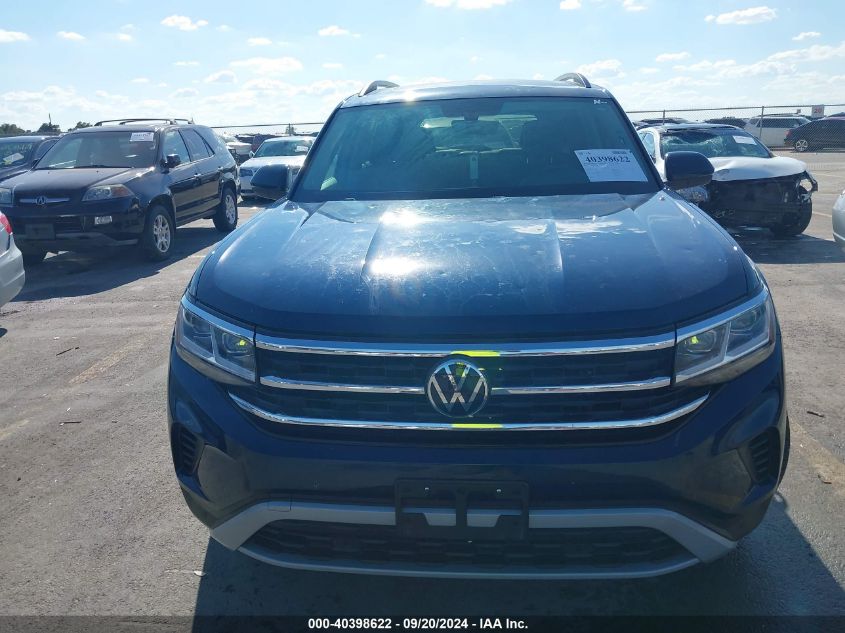 2022 Volkswagen Atlas 3.6L V6 Se W/Technology VIN: 1V2JR2CA6NC546350 Lot: 40398622