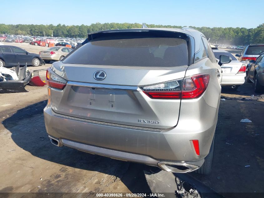 2017 Lexus Rx 350 VIN: 2T2BZMCA4HC113456 Lot: 40398626