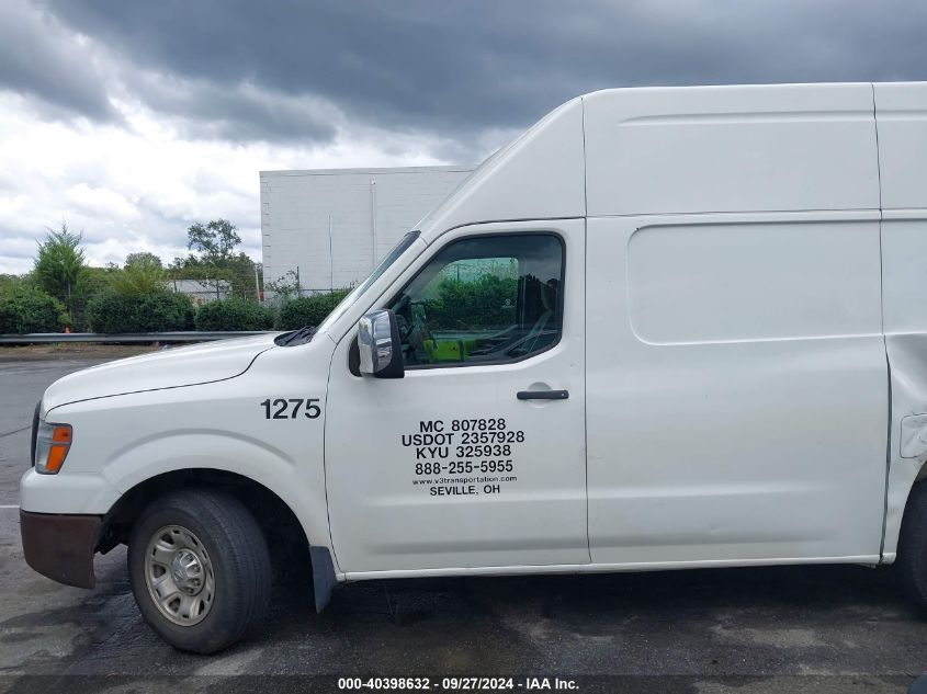 2017 Nissan Nv Cargo Nv2500 Hd Sv V8 VIN: 1N6AF0LYXHN807318 Lot: 40398632