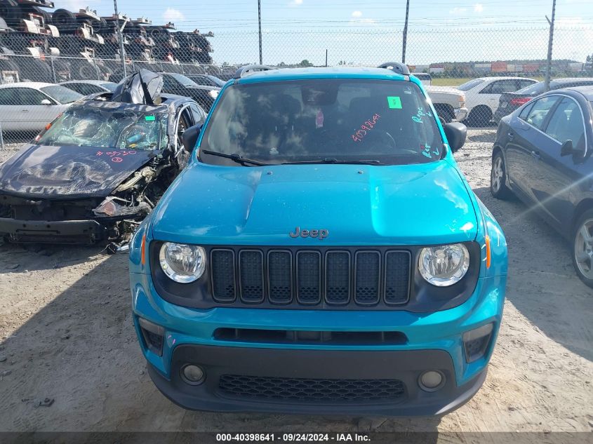 2021 Jeep Renegade Latitude VIN: ZACNJCBB7MPM52107 Lot: 40398641