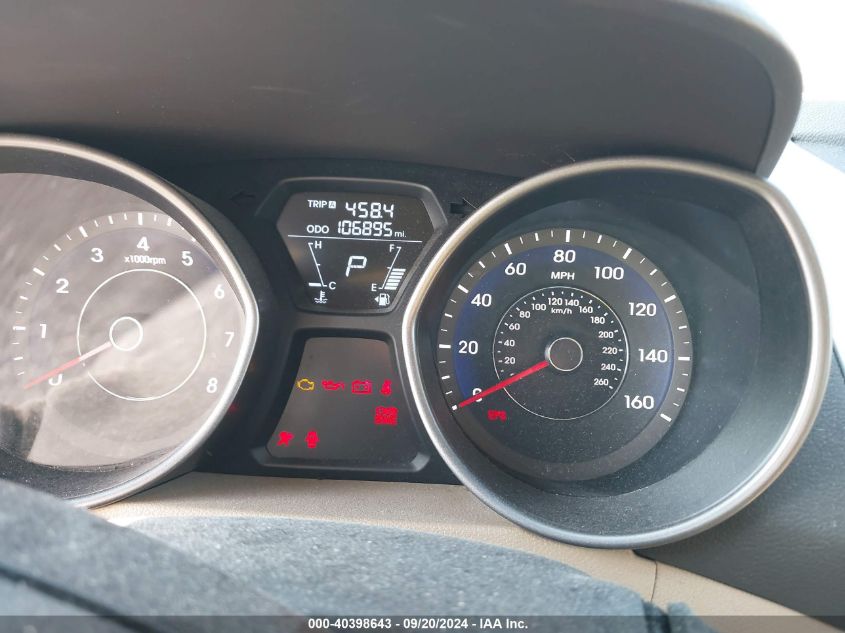 5NPDH4AE7DH392026 2013 Hyundai Elantra Gls