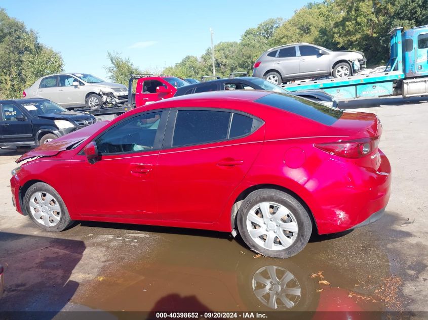 2016 Mazda Mazda3 I Sport VIN: 3MZBM1T7XGM299190 Lot: 40398652