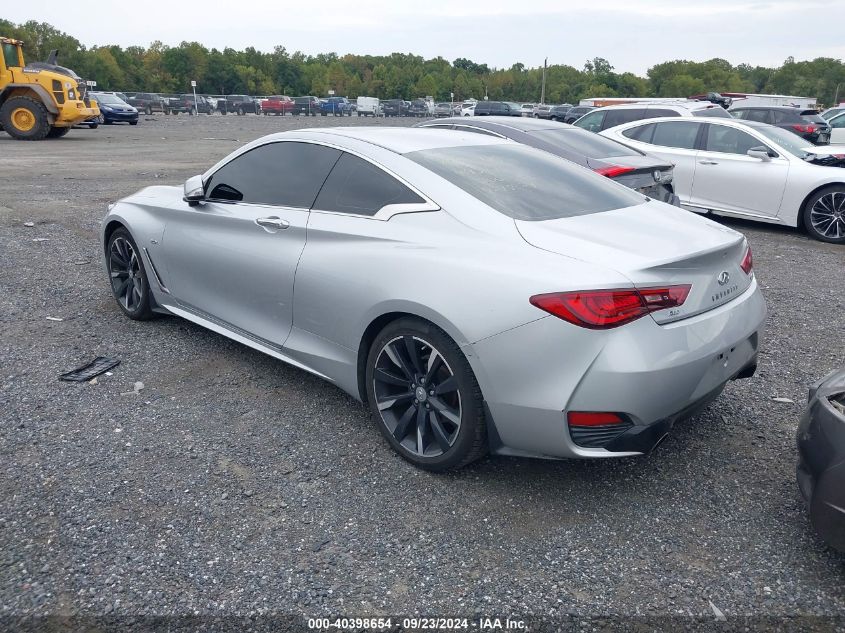 2017 Infiniti Q60 Premium VIN: JN1CV7EL8HM320961 Lot: 40398654