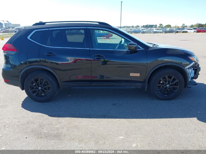 2017 Nissan Rogue Sv VIN: 5N1AT2MV2HC757047 Lot: 40398662