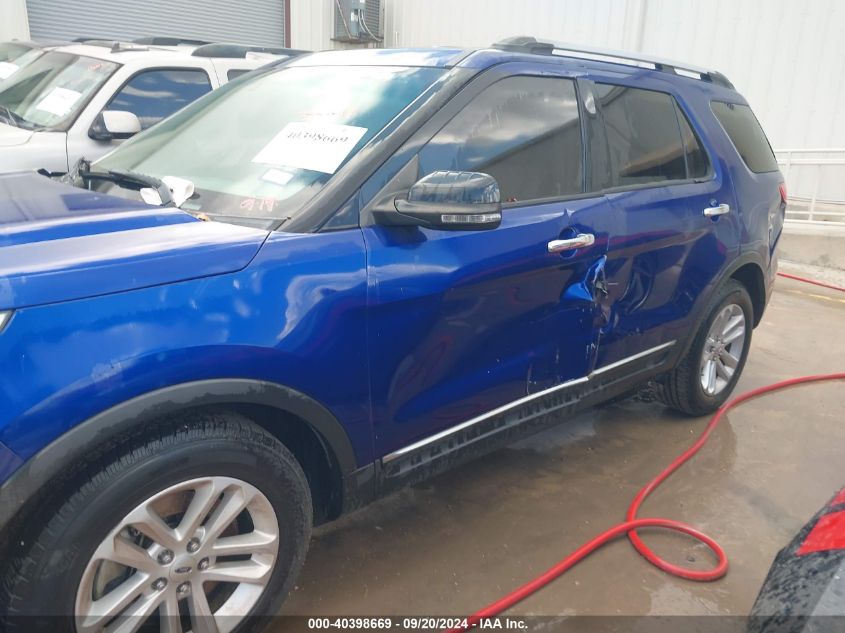 2013 Ford Explorer Xlt VIN: 1FM5K7D86DGB88976 Lot: 40398669