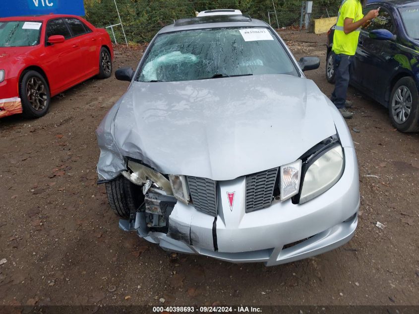 2004 Pontiac Sunfire VIN: 1G2JB12F247132202 Lot: 40398693