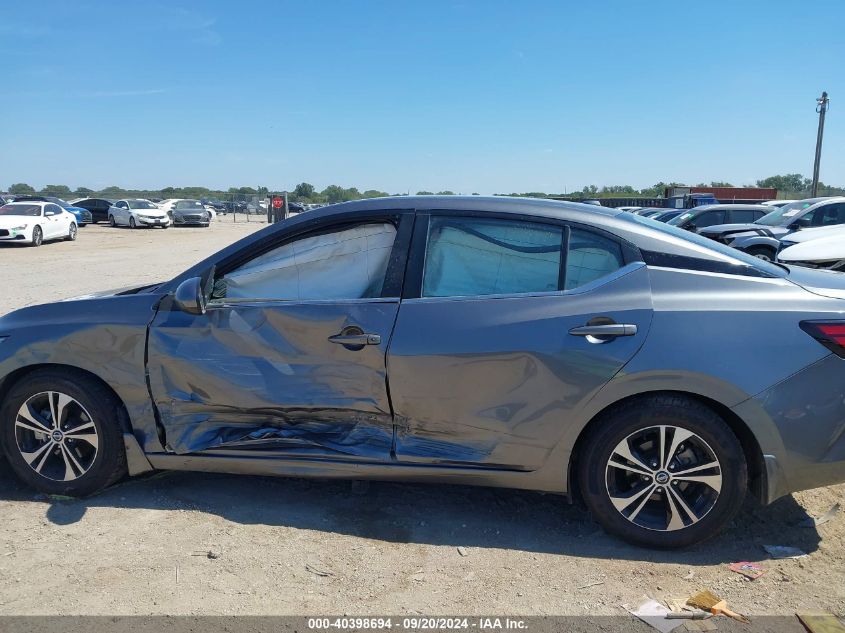 2022 Nissan Sentra Sv Xtronic Cvt VIN: 3N1AB8CV8NY238862 Lot: 40398694