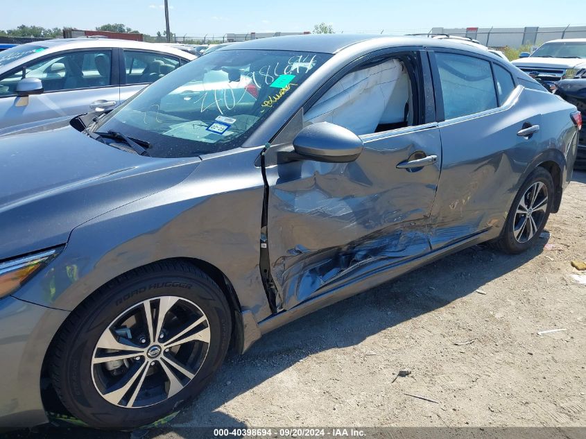 2022 NISSAN SENTRA SV XTRONIC CVT - 3N1AB8CV8NY238862