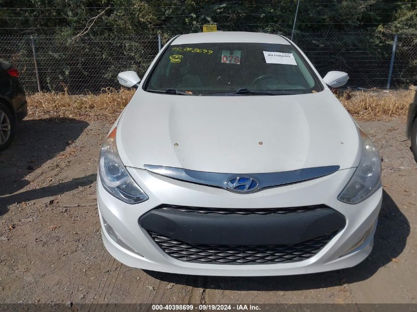 KMHEC4A49EA112623 2014 Hyundai Sonata Hybrid Limited