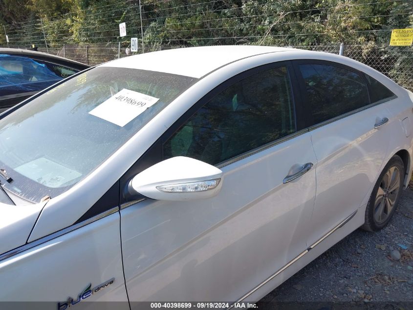 KMHEC4A49EA112623 2014 Hyundai Sonata Hybrid Limited