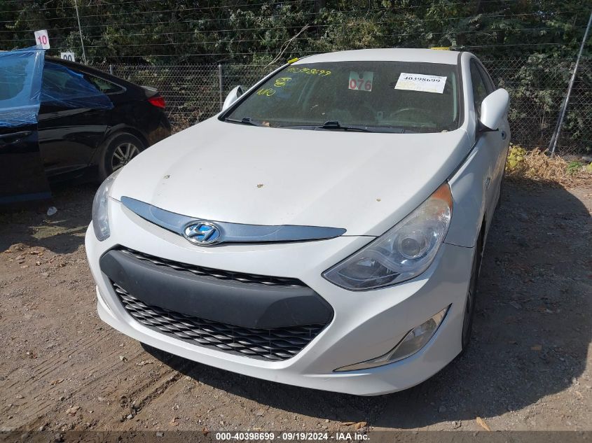 KMHEC4A49EA112623 2014 Hyundai Sonata Hybrid Limited