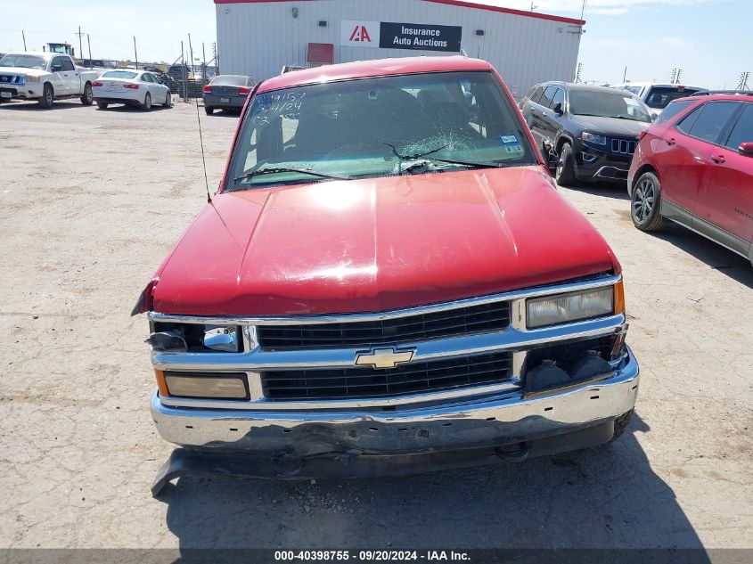 1999 Chevrolet Tahoe VIN: 3GNEK18R8XG162710 Lot: 40398755