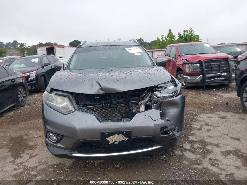 2016 Nissan Rogue S/Sl/Sv VIN: 5N1AT2MV1GC868705 Lot: 40398758