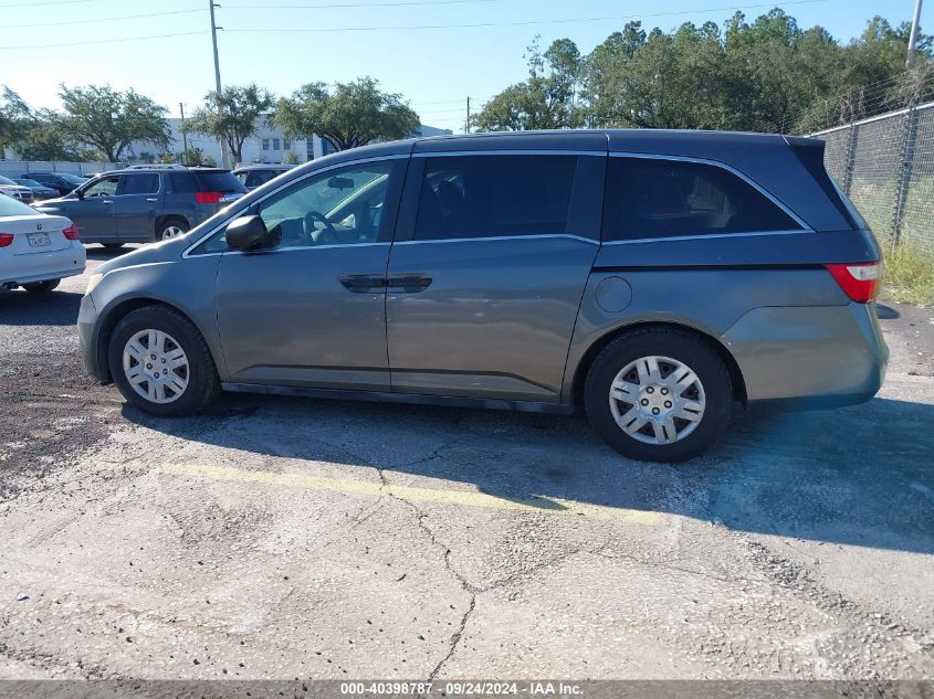 2011 Honda Odyssey Lx VIN: 5FNRL5H20BB065131 Lot: 40398787