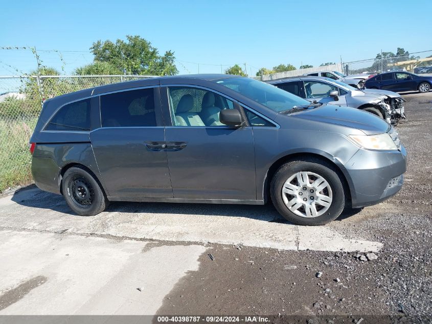 2011 Honda Odyssey Lx VIN: 5FNRL5H20BB065131 Lot: 40398787