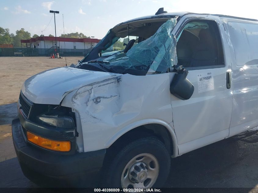 2023 Chevrolet Express Cargo Rwd 2500 Regular Wheelbase Wt VIN: 1GCWGAFP9P1246565 Lot: 40398809