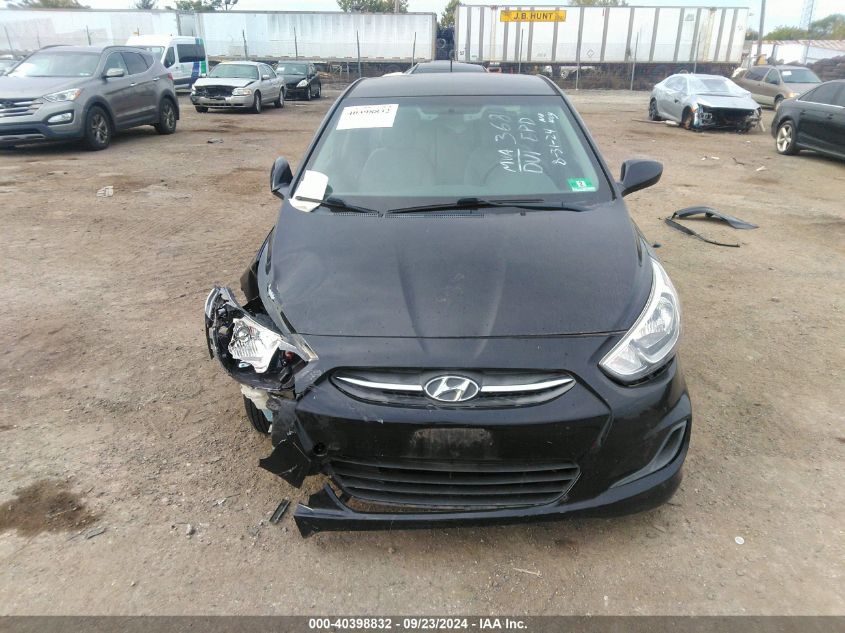 2016 Hyundai Accent Se VIN: KMHCT4AE1GU163681 Lot: 40398832