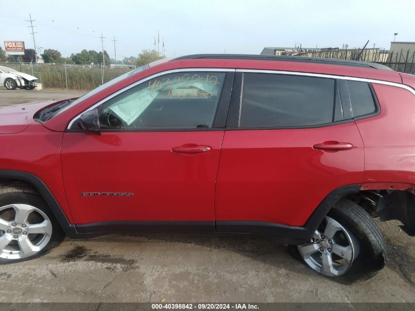 2018 Jeep Compass Latitude 4X4 VIN: 3C4NJDBB1JT480515 Lot: 40398842