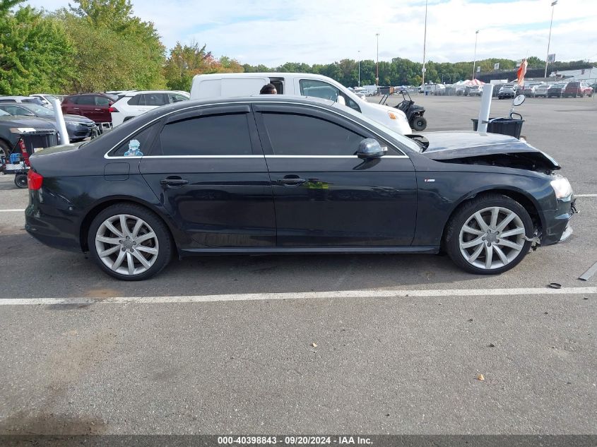 2014 Audi A4 2.0T Premium VIN: WAUBFAFLXEN030435 Lot: 40398843