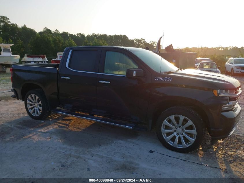 2019 Chevrolet Silverado K1500 High Country VIN: 1GCUYHEL3KZ224499 Lot: 40398848