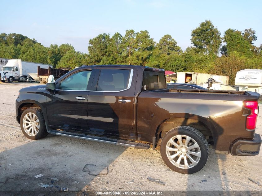 2019 Chevrolet Silverado K1500 High Country VIN: 1GCUYHEL3KZ224499 Lot: 40398848