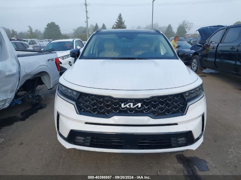 2022 Kia Sorento Sx VIN: 5XYRKDLF4NG110706 Lot: 40398857