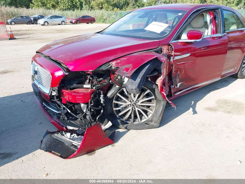 1LN6L9TP8H5605540 2017 Lincoln Continental Select