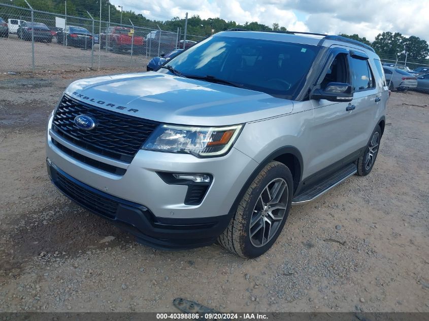 1FM5K8GT9KGB10839 2019 FORD EXPLORER - Image 2