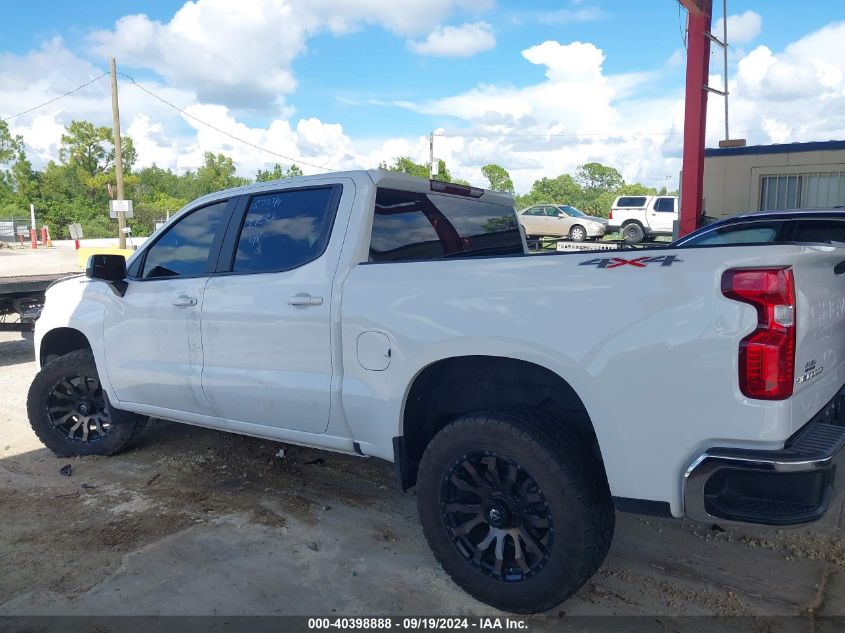 2022 Chevrolet Silverado 1500 Ltd 4Wd Short Bed Lt VIN: 3GCUYDED2NG175253 Lot: 40398888