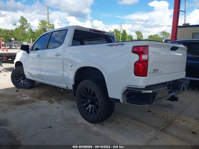 2022 Chevrolet Silverado 1500 Ltd 4Wd Short Bed Lt VIN: 3GCUYDED2NG175253 Lot: 40398888