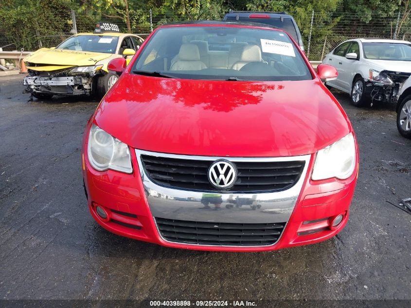 2007 Volkswagen Eos 2.0T VIN: WVWFA71F97V024071 Lot: 40398898