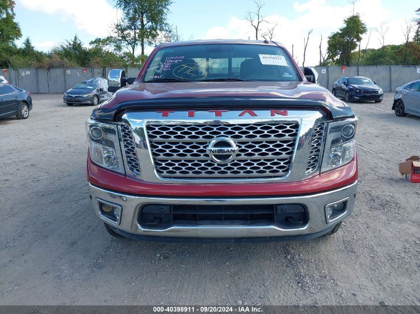 2017 Nissan Titan Sl VIN: 1N6AA1E51HN571388 Lot: 40398911