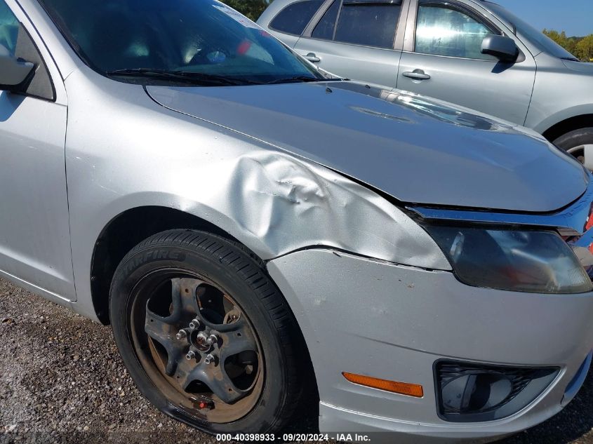 2010 Ford Fusion Se VIN: 3FAHP0HG3AR120950 Lot: 40398933