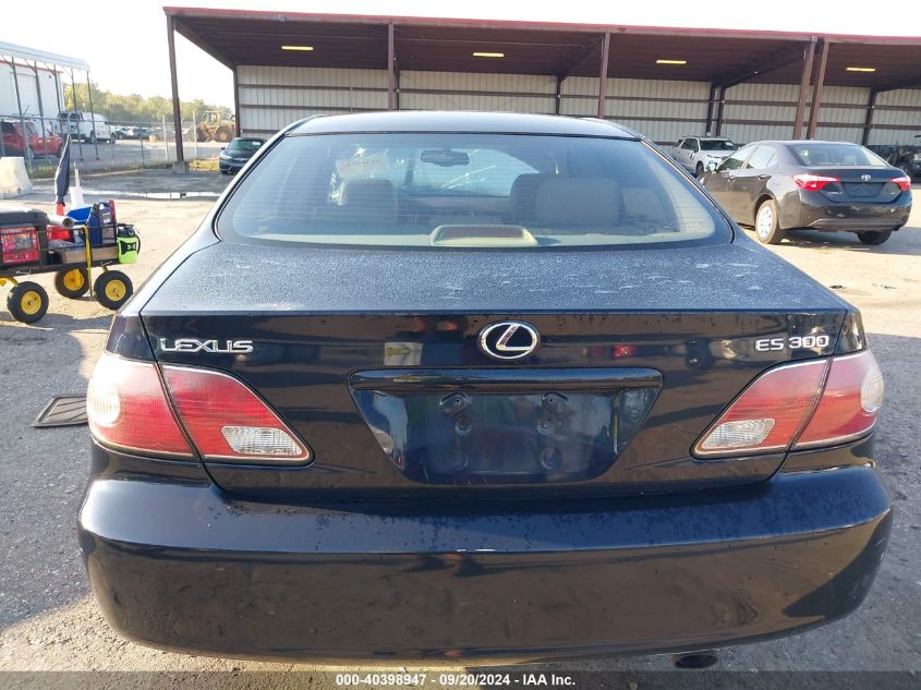 2002 Lexus Es 300 VIN: JTHBF30G825027537 Lot: 40398947