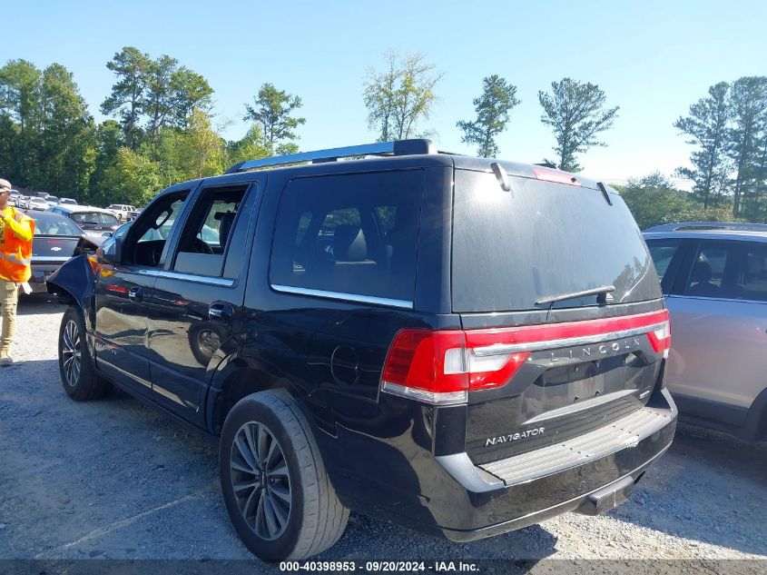 2015 Lincoln Navigator VIN: 5LMJJ2HT5FEJ12888 Lot: 40398953