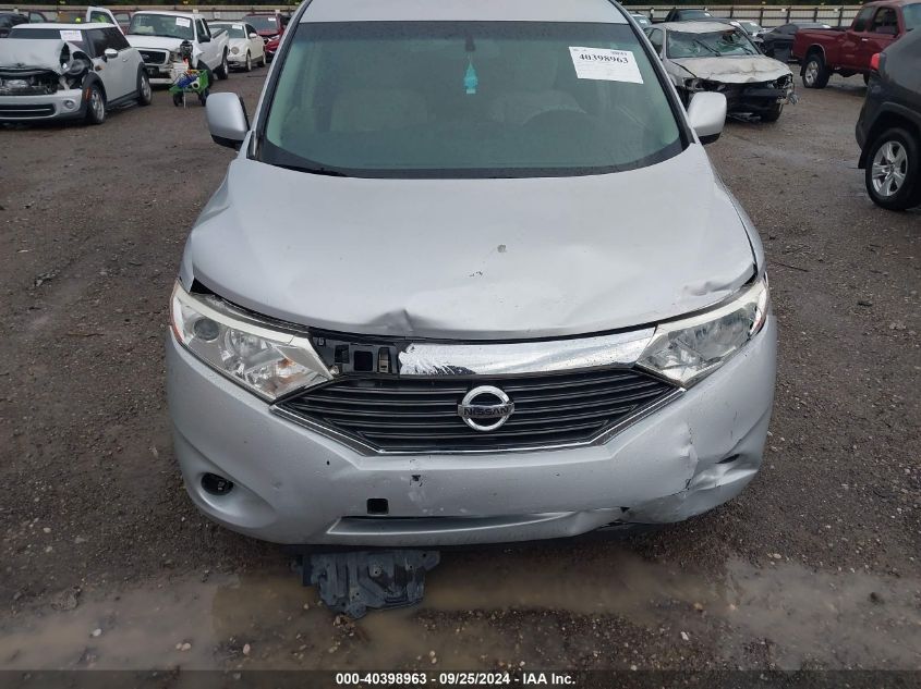 2012 Nissan Quest S VIN: JN8AE2KP1C9031774 Lot: 40398963