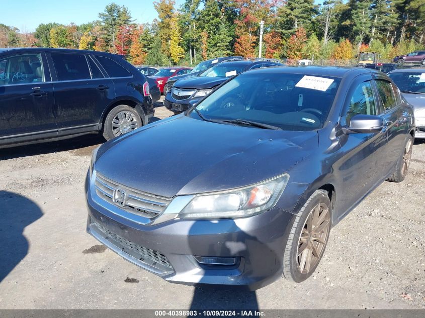 1HGCR2F86DA280164 2013 Honda Accord Ex-L