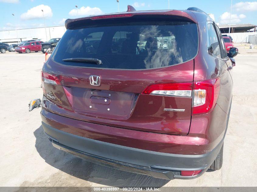 5FNYF5H25NB035968 2022 Honda Pilot 2Wd Special Edition