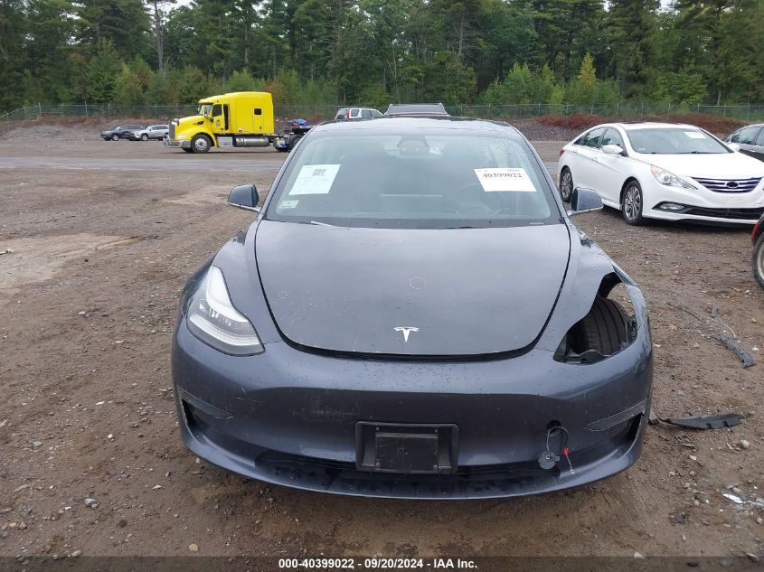 2019 Tesla Model 3 Long Range/Performance VIN: 5YJ3E1EB7KF386905 Lot: 40399022