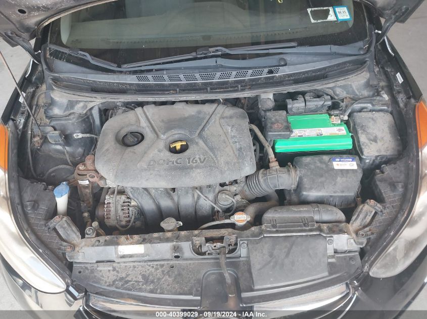 KMHDH4AE5CU219377 2012 Hyundai Elantra Gls (Ulsan Plant)