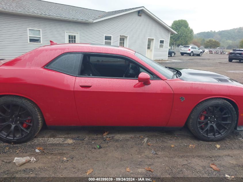 2C3CDZC98GH249222 2016 Dodge Challenger Srt Hellcat