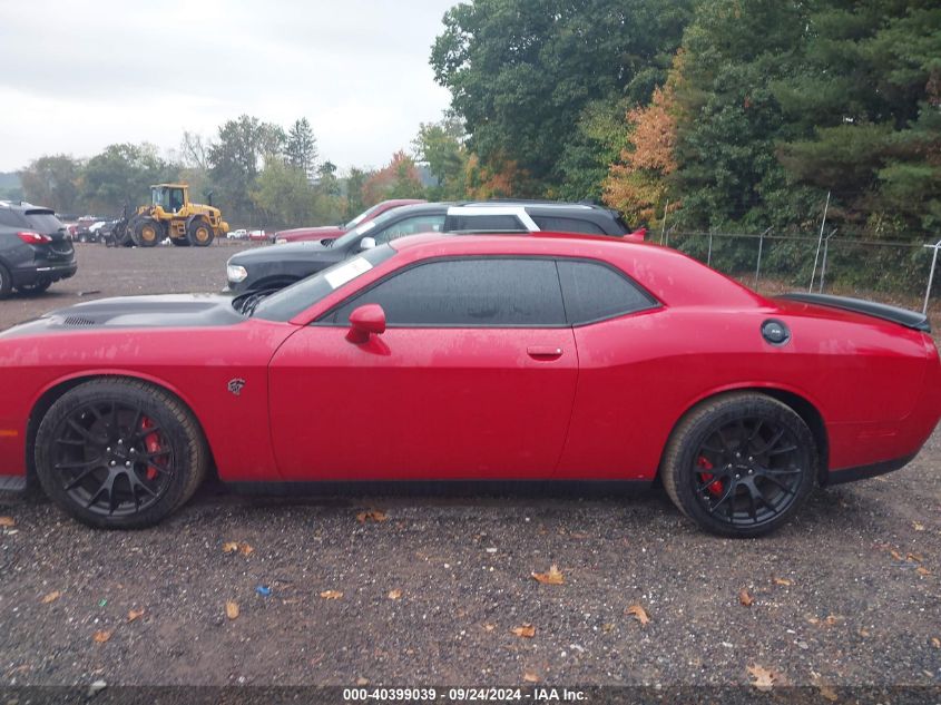 2016 Dodge Challenger Srt Hellcat VIN: 2C3CDZC98GH249222 Lot: 40399039