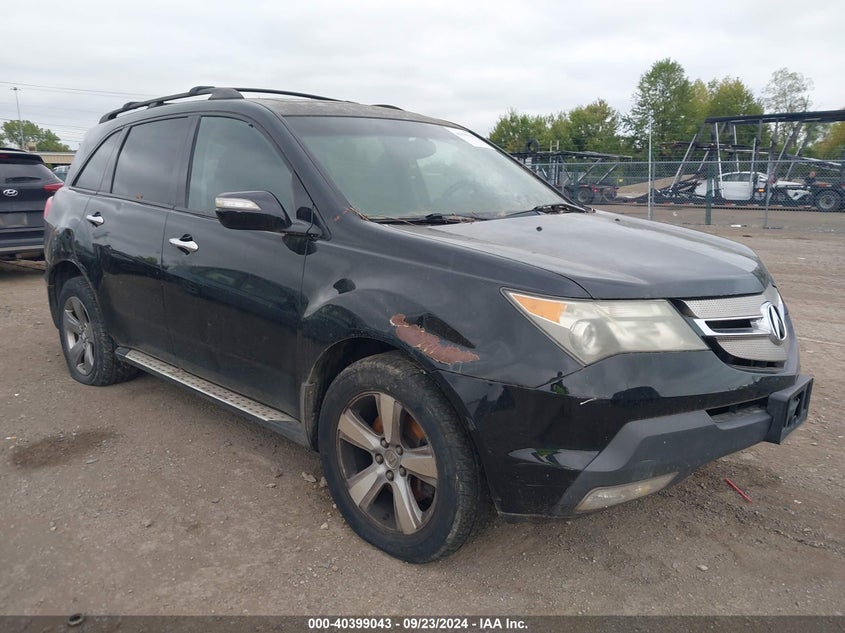 2HNYD28807H531423 2007 Acura Mdx Sport Package auction photo 1