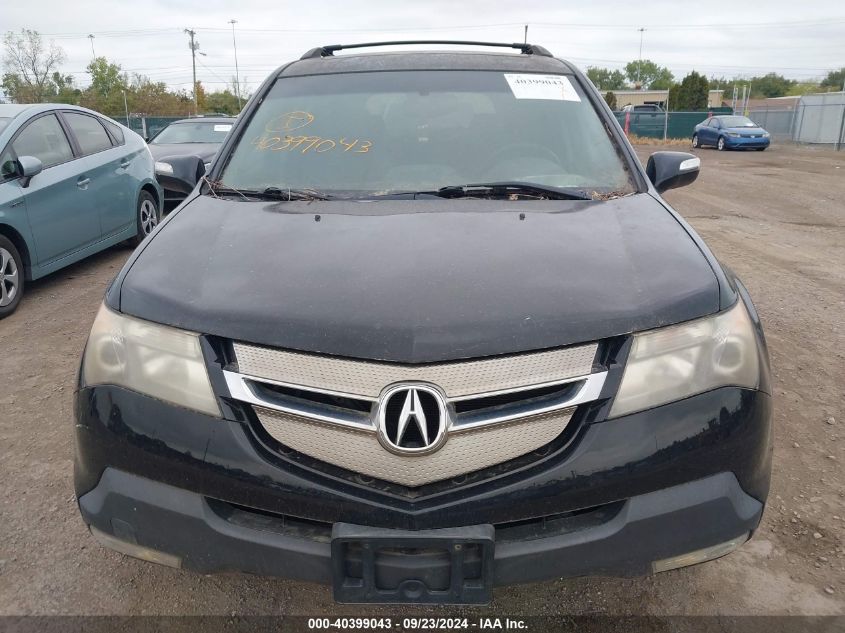 2007 Acura Mdx Sport VIN: 2HNYD28807H531423 Lot: 40399043