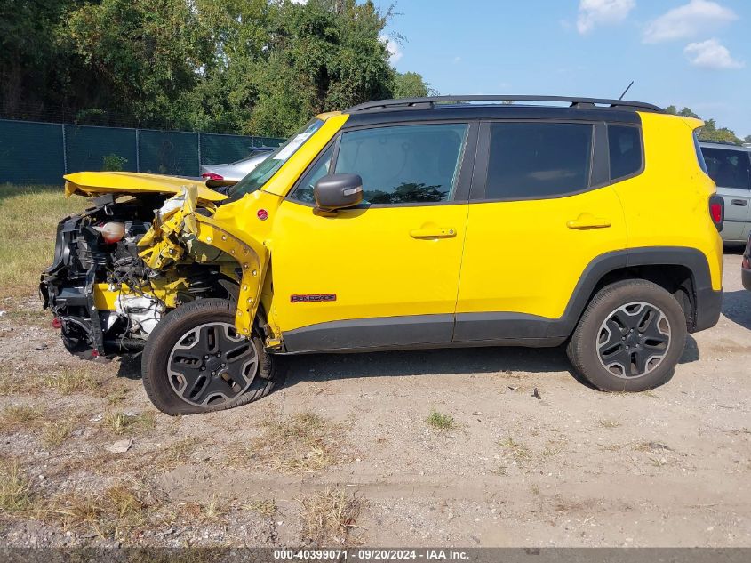 2016 Jeep Renegade Trailhawk VIN: ZACCJBCTXGPE13060 Lot: 40399071