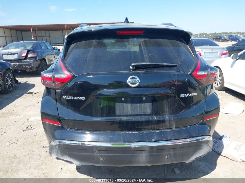 2020 Nissan Murano Sv Intelligent Awd VIN: 5N1AZ2BS5LN103938 Lot: 40399073